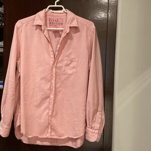 Frank and Eileen shirt Eileen pink tattered size medium